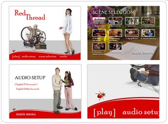 Red Thread DVD Menu Design
