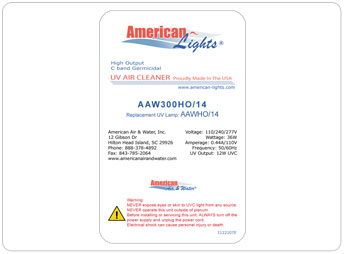American Lights Label