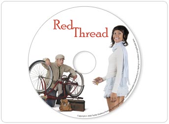 Red Thread DVD Disc Design