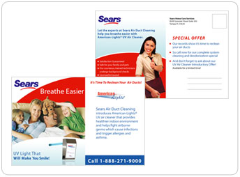 Sears Home Care Post Card
