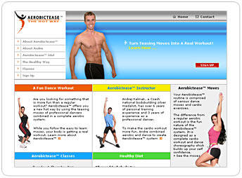 Aerobictease Web Design