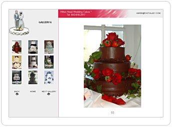 Wedding Cakes Website